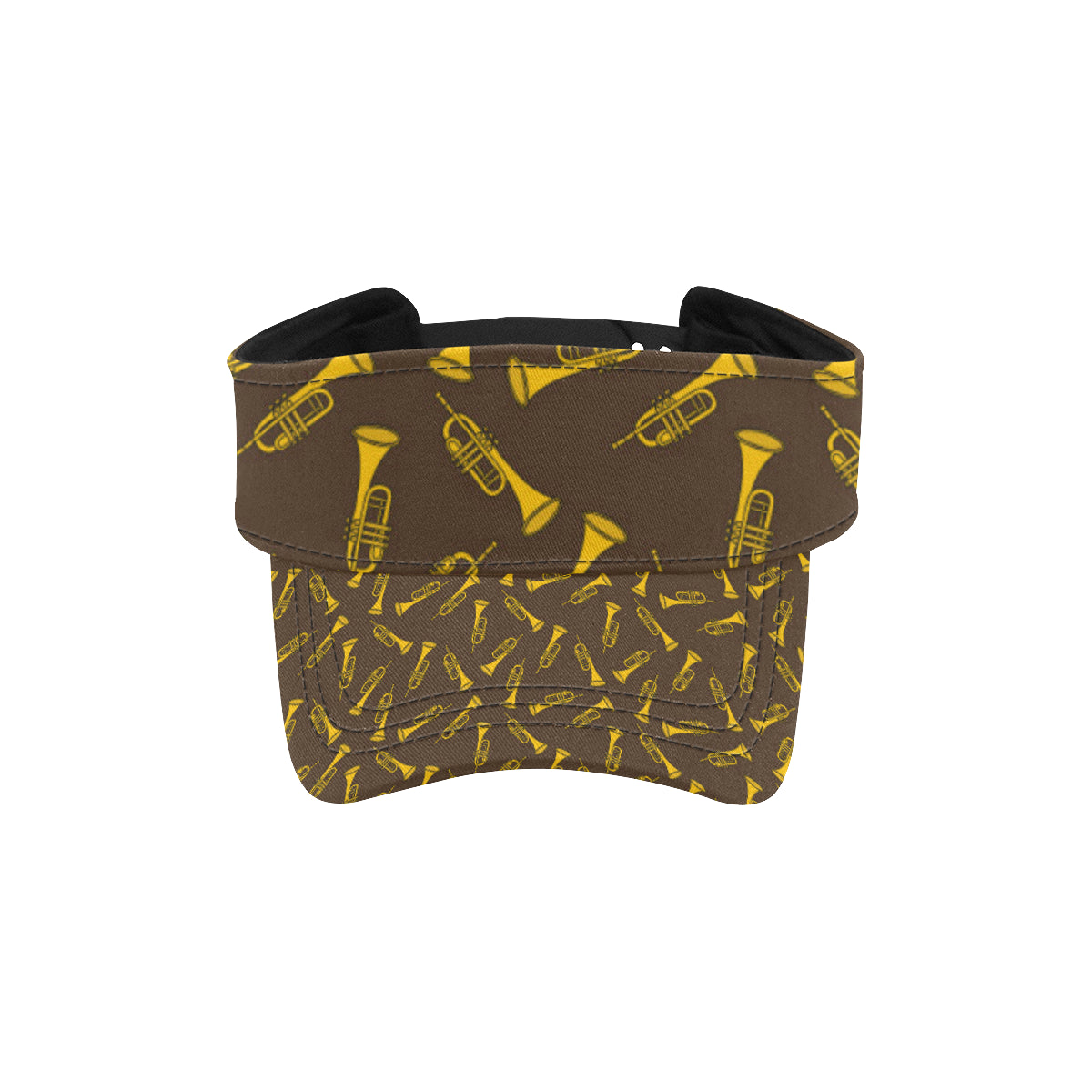 Trumpet Pattern Design Print Unisex Sun Visor