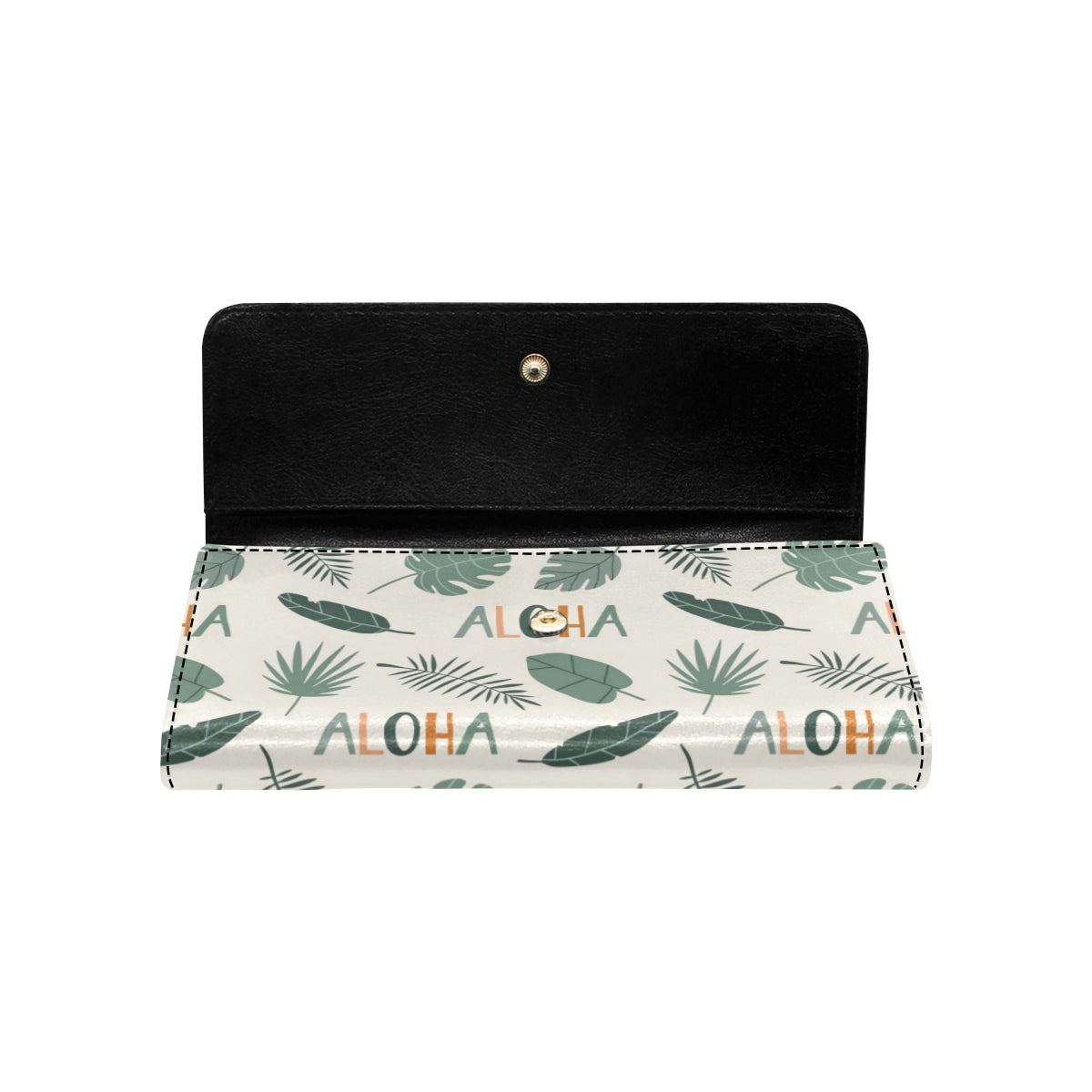 Aloha Hawaii Pattern Print Design 05 Women's Trifold Wallet
