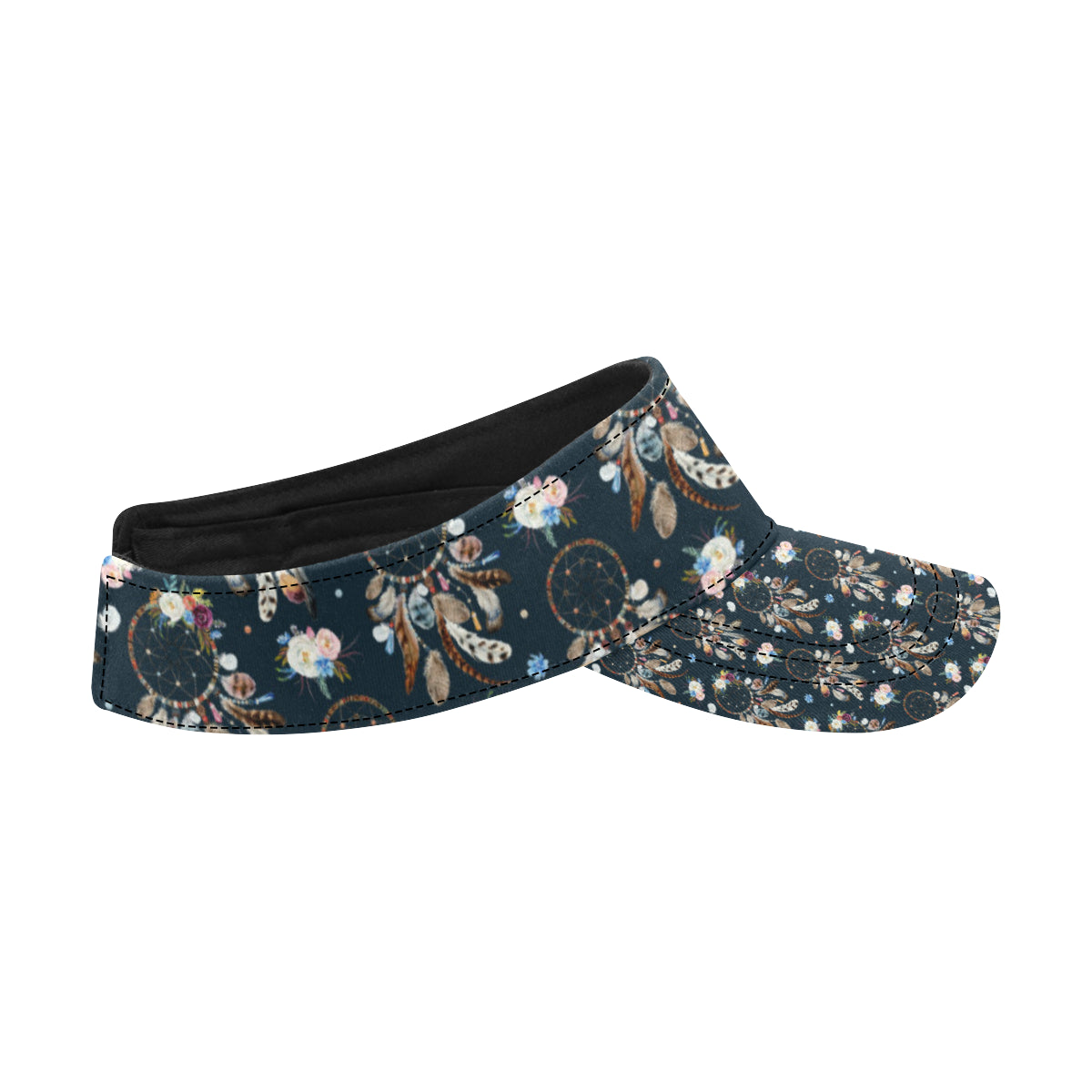 Dream Catcher Boho Floral Style Unisex Sun Visor