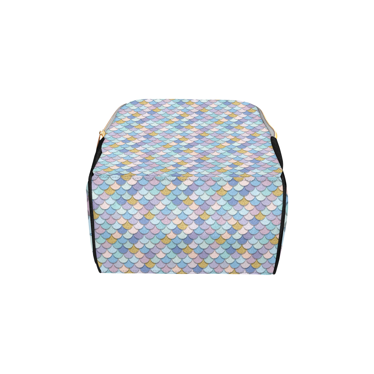Mermaid Scales Pattern Print Design 05 Diaper Bag Backpack