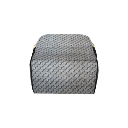 Armor Scales Pattern Print Design 03 Diaper Bag Backpack