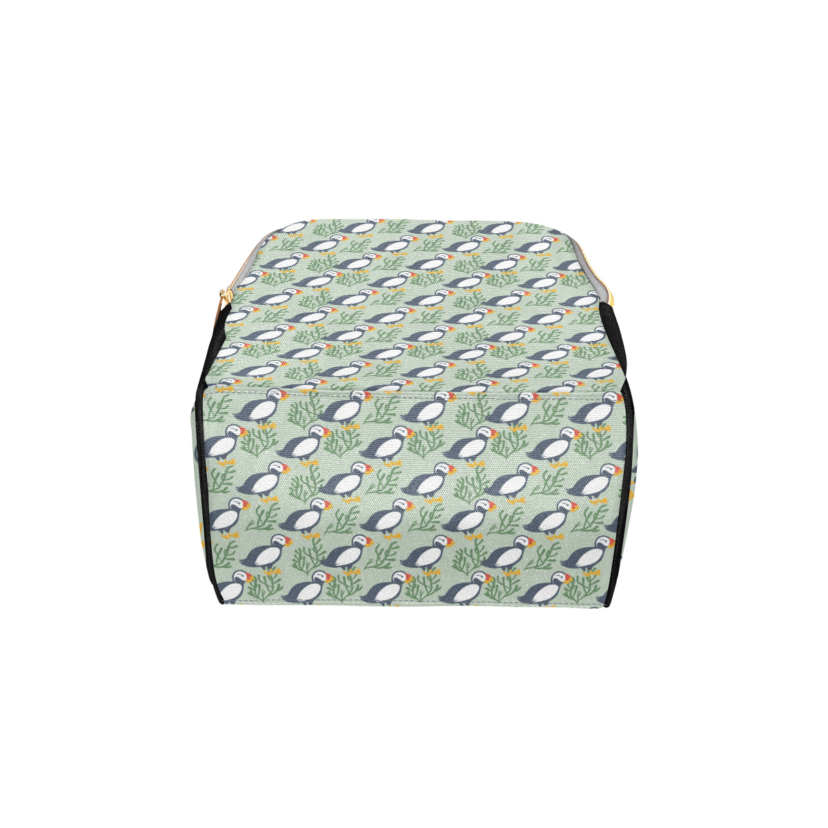 Puffin Pattern Print Design A04 Diaper Bag Backpack