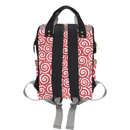 Candy Pattern Print Design 03 Diaper Bag Backpack