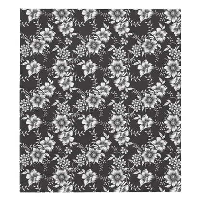 Gerberas Pattern Print Design GB02 Premium Quilt