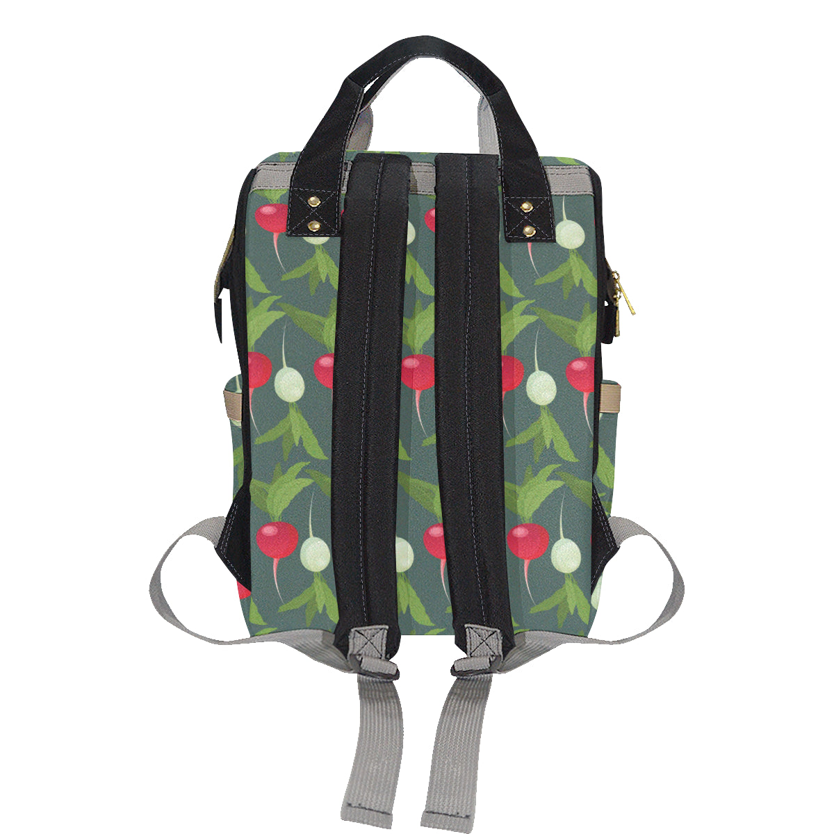 Radish Pattern Print Design A03 Diaper Bag Backpack
