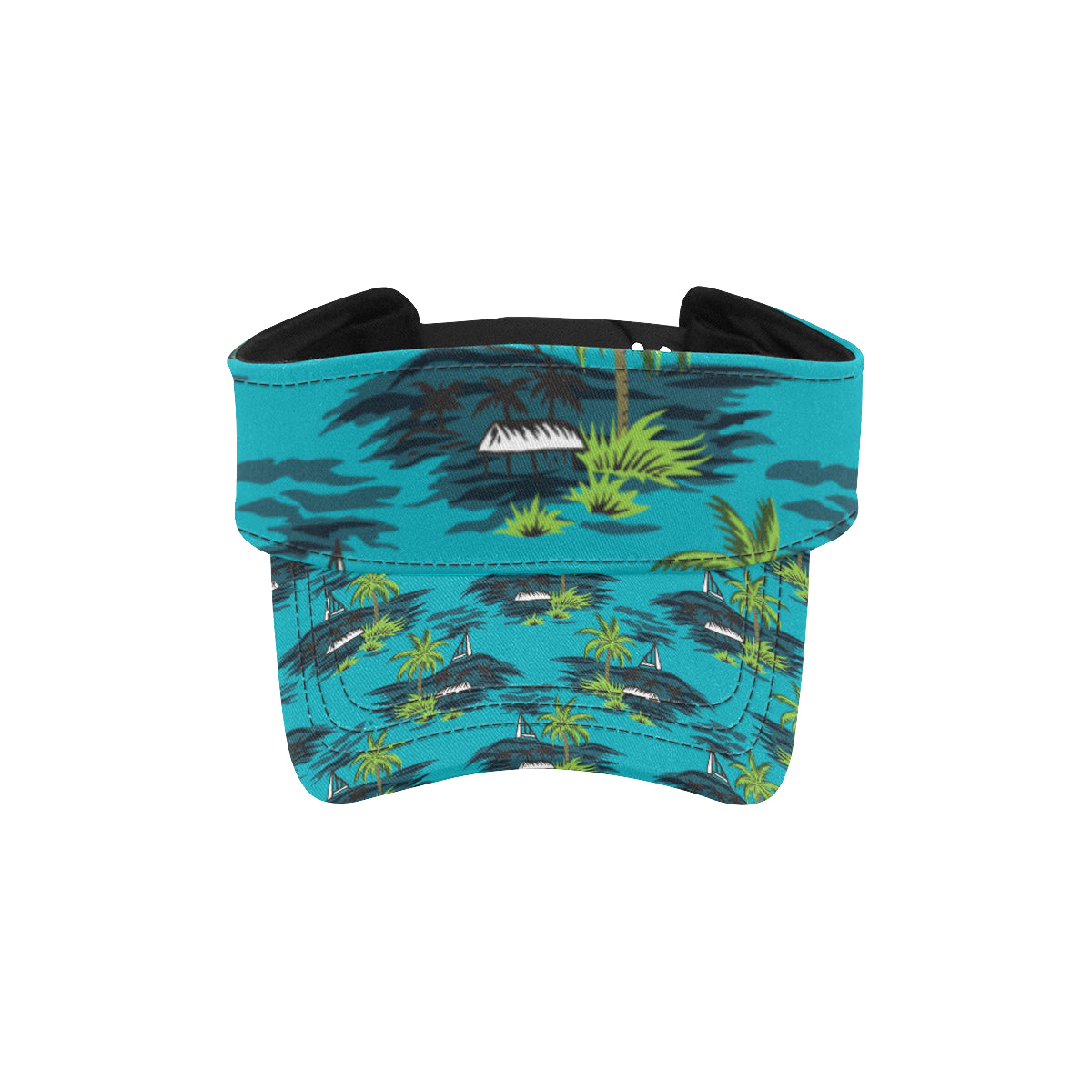 Pacific island Pattern Print Design A01 Unisex Sun Visor