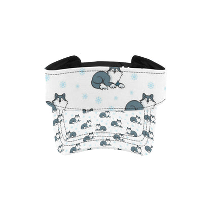 Alaskan Malamute Pattern Print Design 03 Unisex Sun Visor