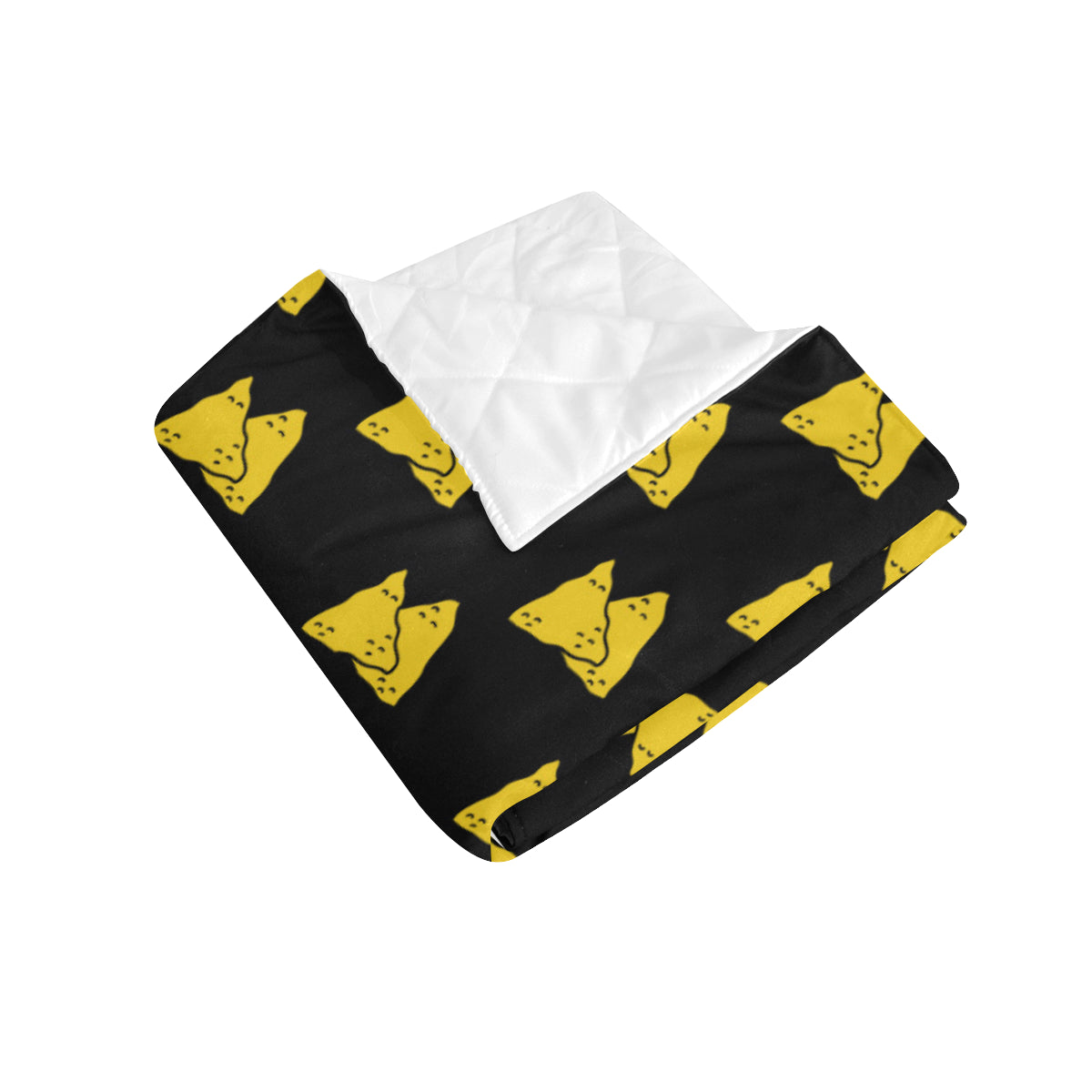 Nachos Pattern Print Design A02 Premium Quilt