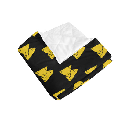 Nachos Pattern Print Design A02 Premium Quilt