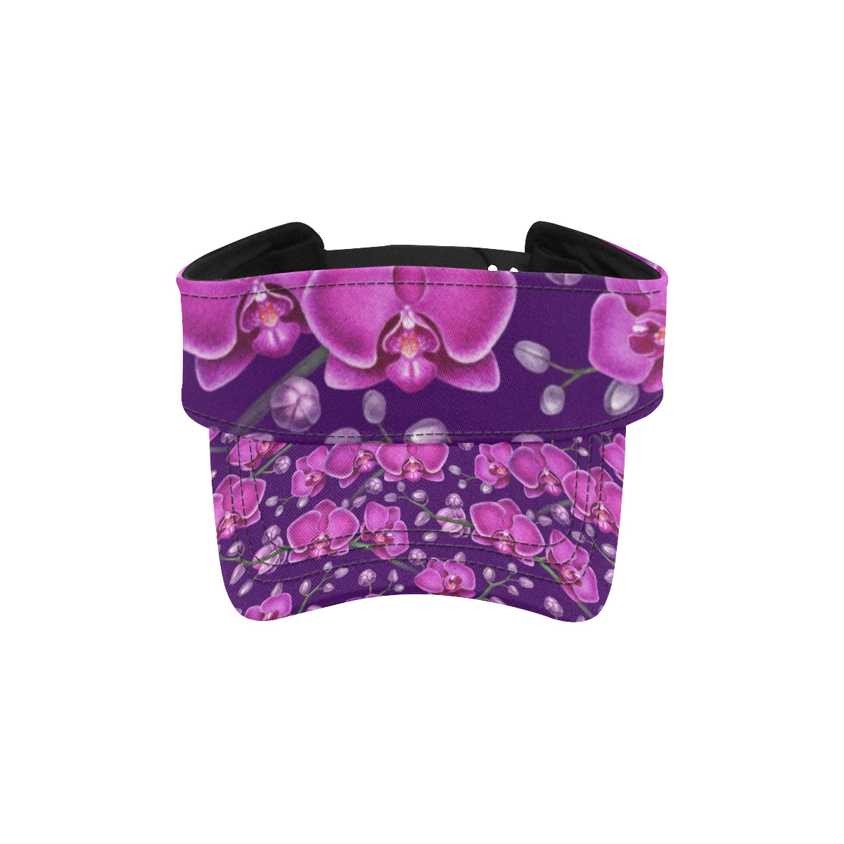 Orchid Pattern Print Design A03 Unisex Sun Visor