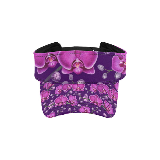 Orchid Pattern Print Design A03 Unisex Sun Visor