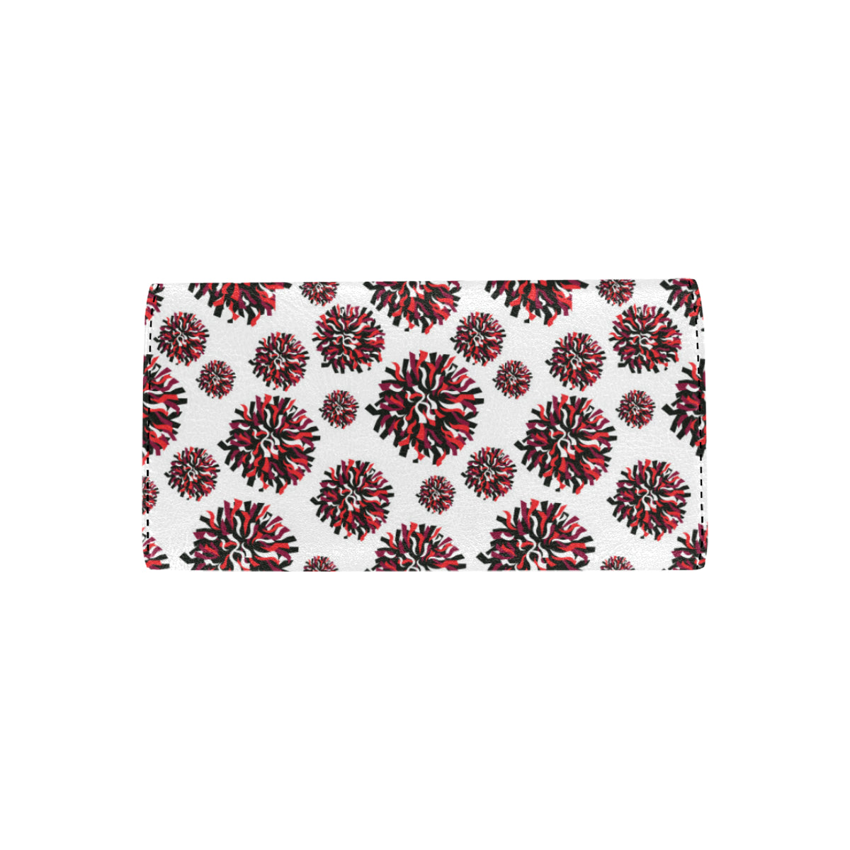 Cheerleader Pattern Print Design 01 Women's Trifold Wallet