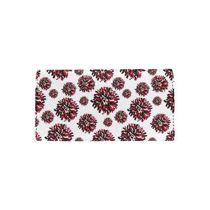 Cheerleader Pattern Print Design 01 Women's Trifold Wallet