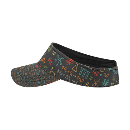 Chemical Pattern Print Design 03 Unisex Sun Visor