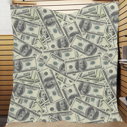 Dollar Pattern Print Design DO02 Premium Quilt