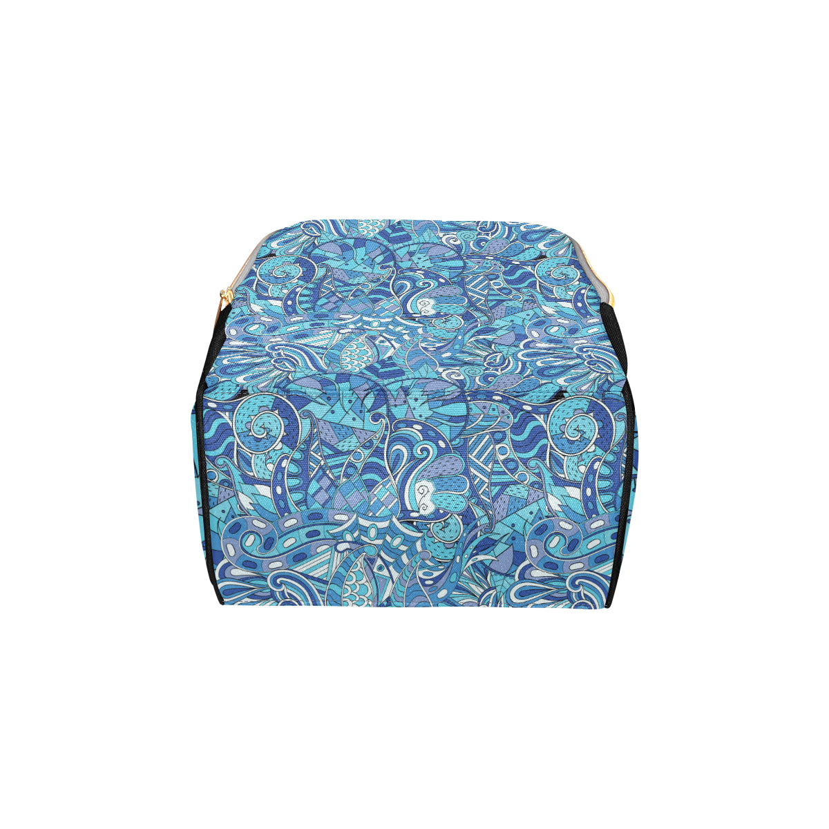 Funky Retro Pattern Print Design A02 Diaper Bag Backpack