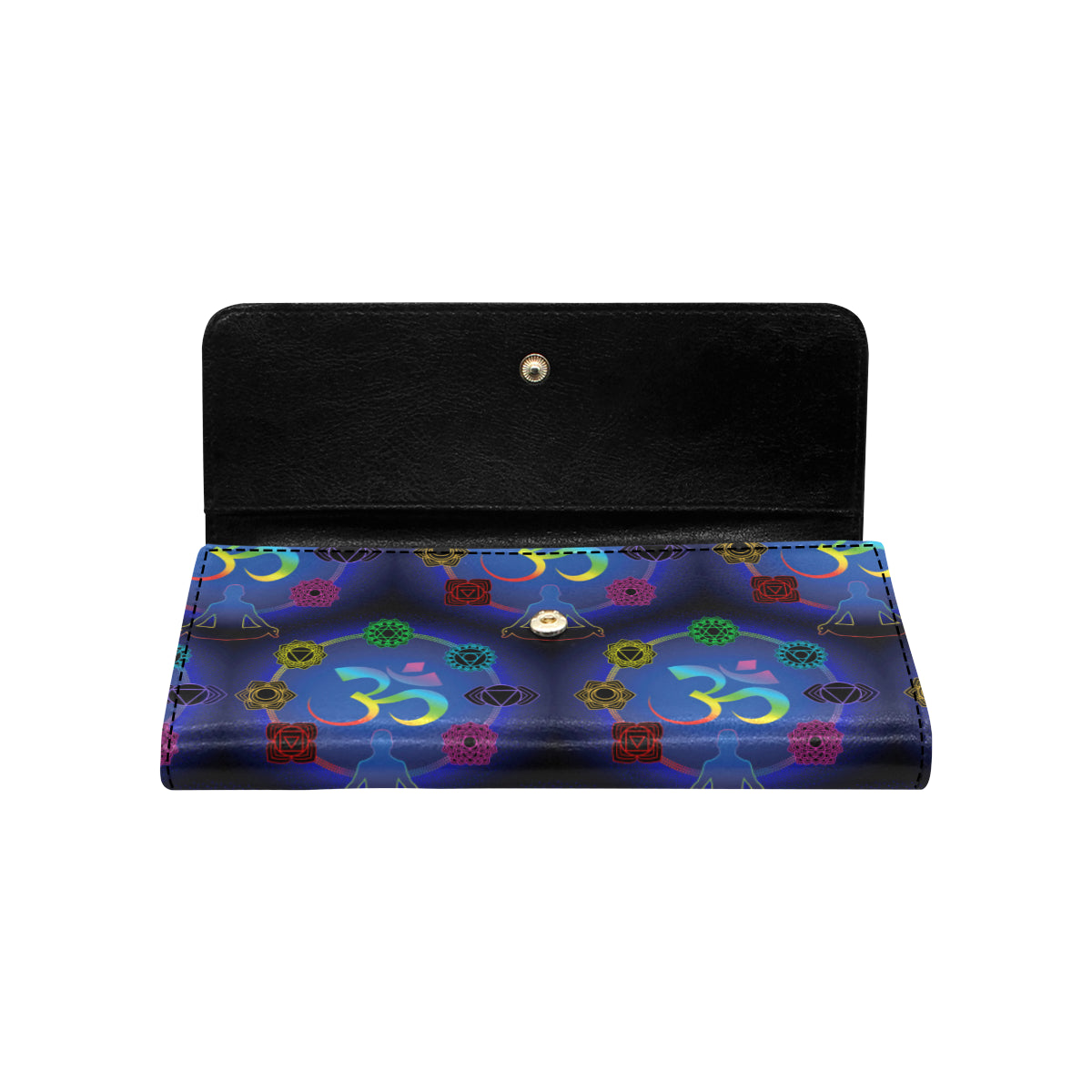 Chakra Zen Yoga OM Women's Trifold Wallet