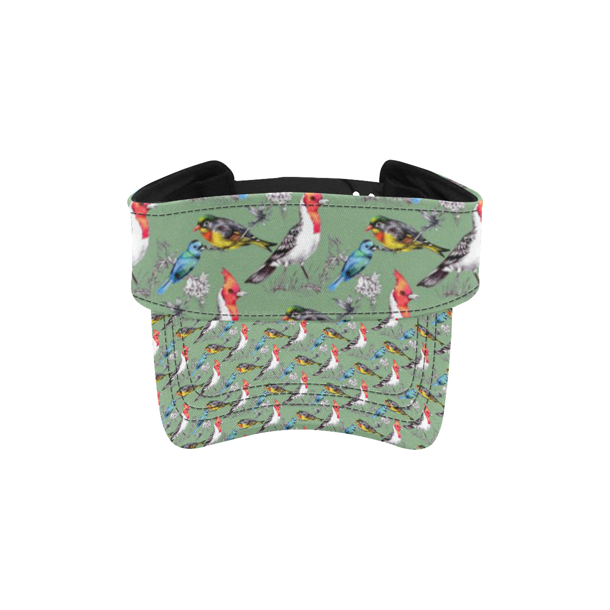 Birds Pattern Print Design 07 Unisex Sun Visor