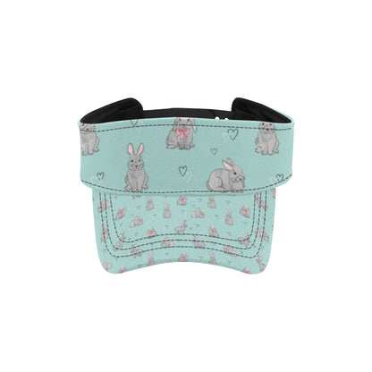 Bunny Pattern Print Design 02 Unisex Sun Visor