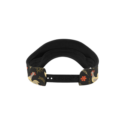 Chicken Pattern Print Design 04 Unisex Sun Visor