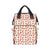 Strawberry Pattern Print Design SB07 Diaper Bag Backpack