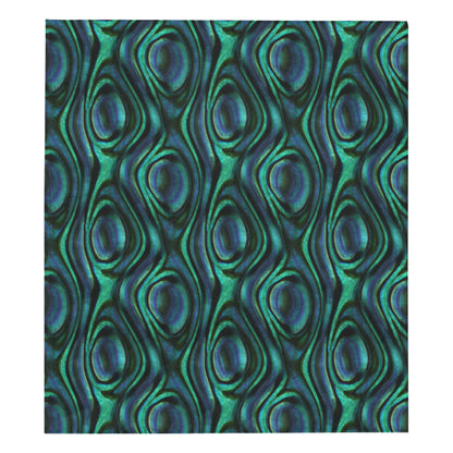 Abalone Pattern Print Design 01 Premium Quilt