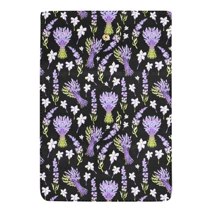 Lavender Pattern Print Design LV04 Women's Trifold Wallet