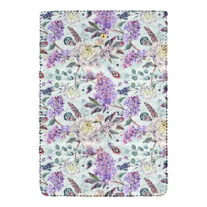Lilac Pattern Print Design LI06 Women's Trifold Wallet