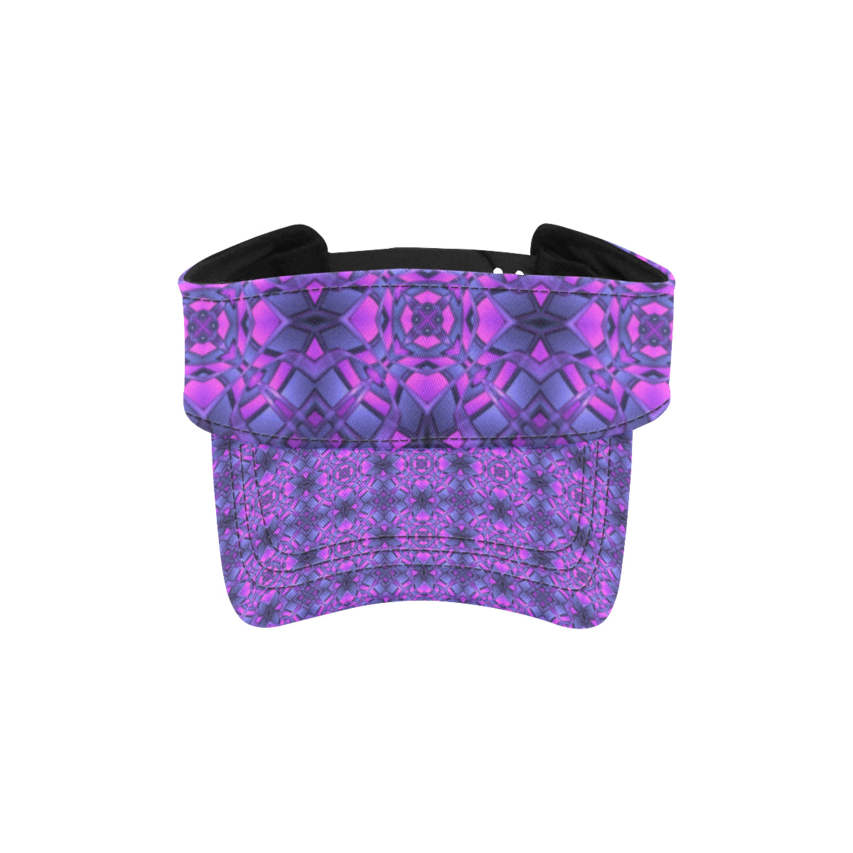 kaleidoscope Pattern Print Design Unisex Sun Visor