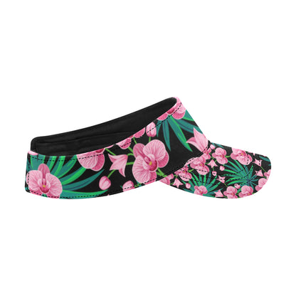 Orchid Pink Pattern Print Design OR06 Unisex Sun Visor