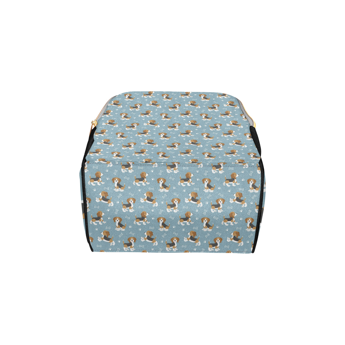 Beagle Pattern Print Design 02 Diaper Bag Backpack