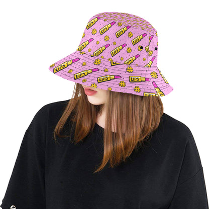 Lipstick Pattern Print Design LT03 Unisex Bucket Hat