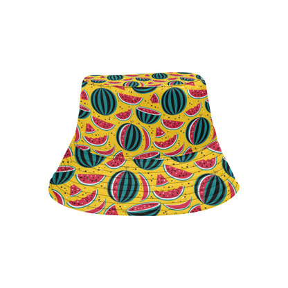 Watermelon Pattern Print Design WM02 Unisex Bucket Hat