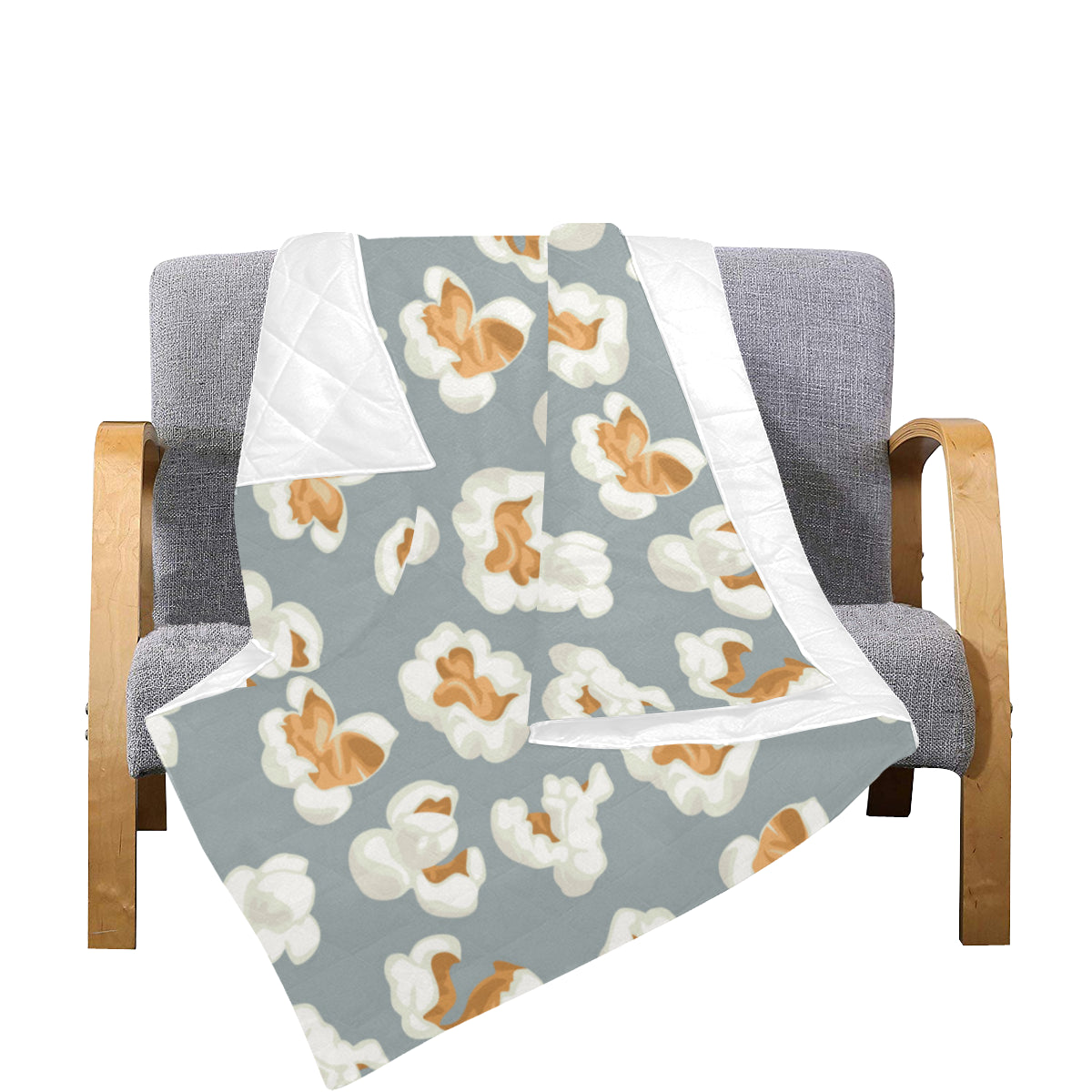 Popcorn Pattern Print Design A05 Premium Quilt