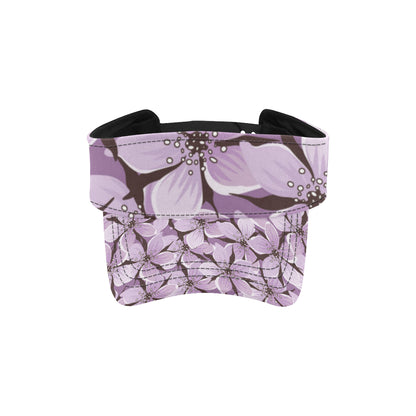 Lilac Pattern Print Design 01 Unisex Sun Visor