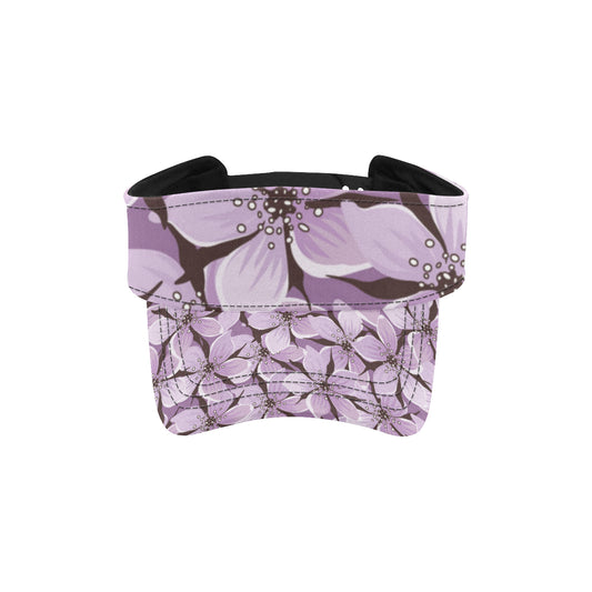 Lilac Pattern Print Design 01 Unisex Sun Visor