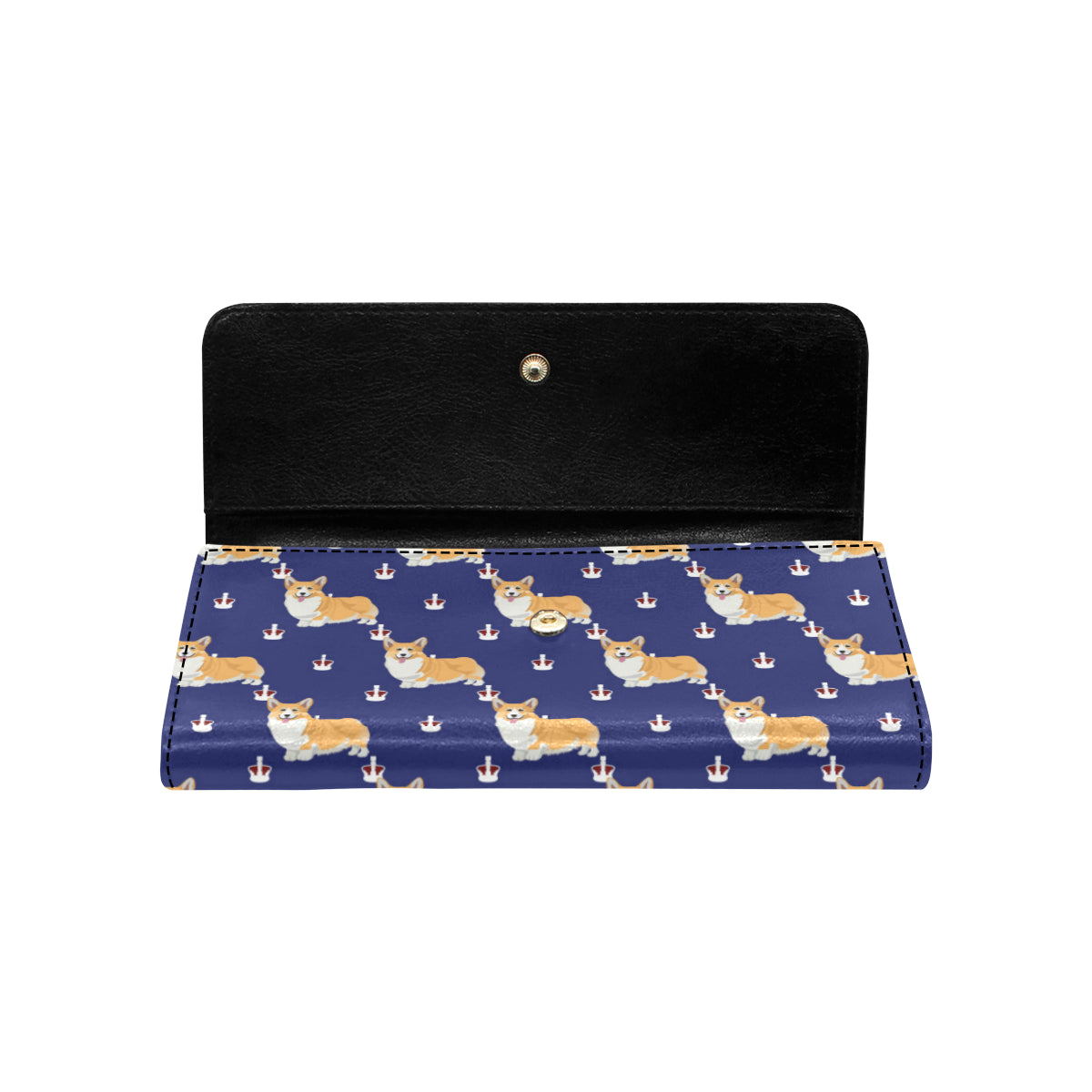 Pembroke Welsh Corgis Pattern Print Design A07 Women's Trifold Wallet