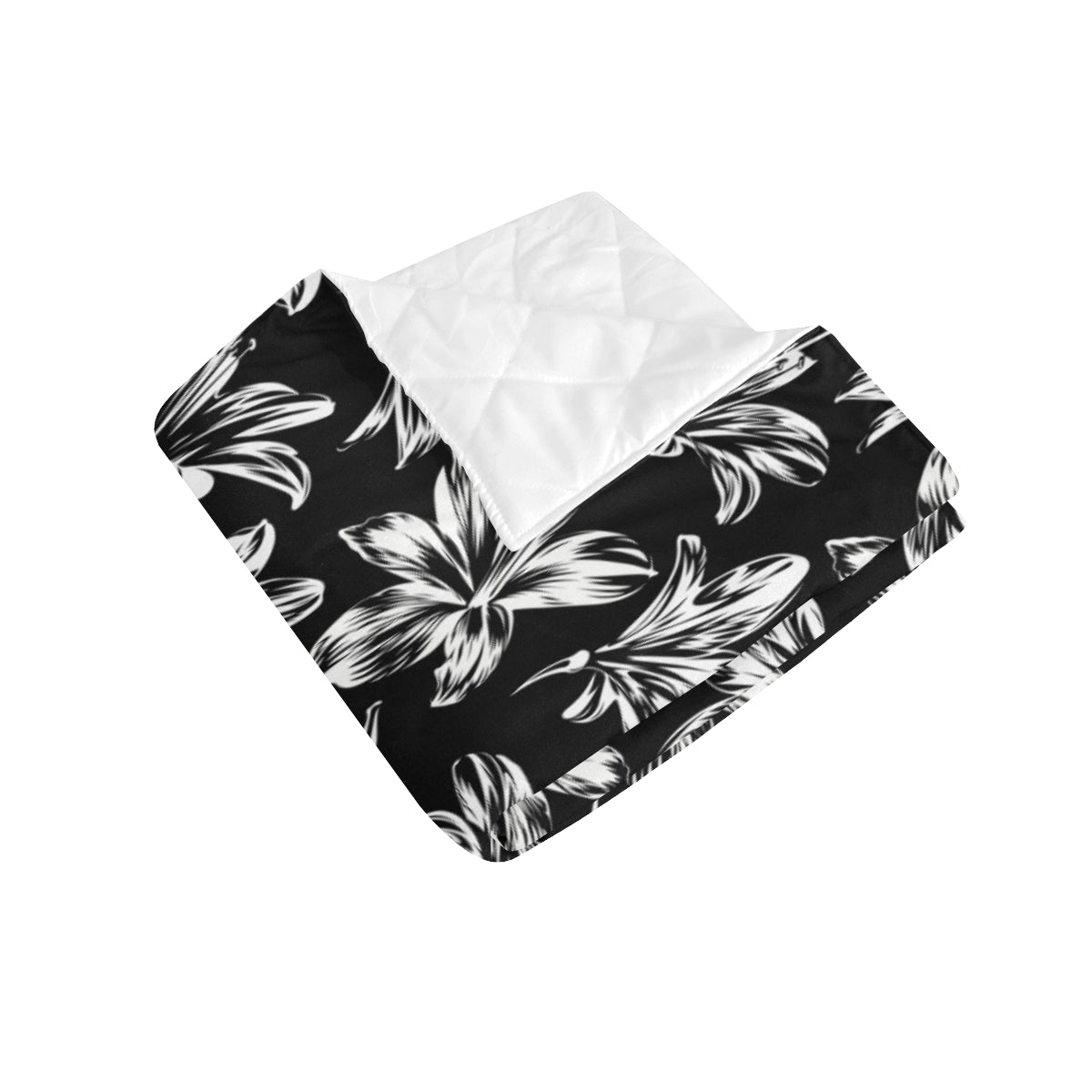 Amaryllis Pattern Print Design AL04 Premium Quilt
