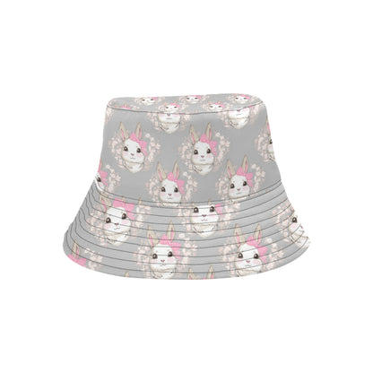 Rabbit Pattern Print Design RB07 Unisex Bucket Hat
