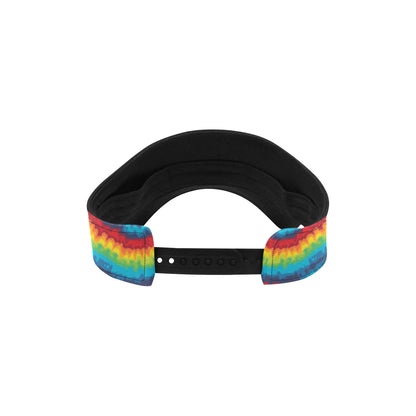 Tie Dye Heart shape Unisex Sun Visor