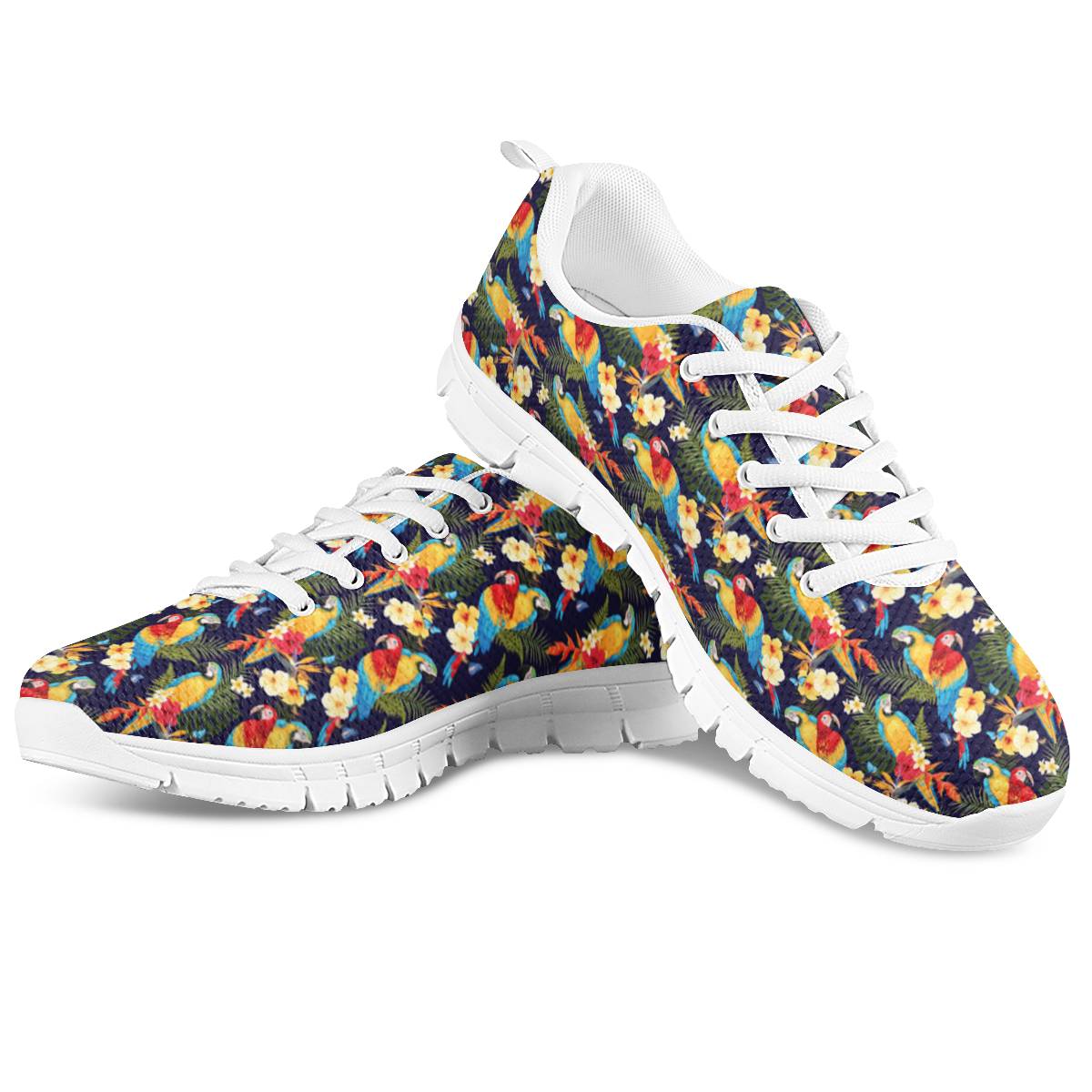 Parrot Themed Design Women Sneakers