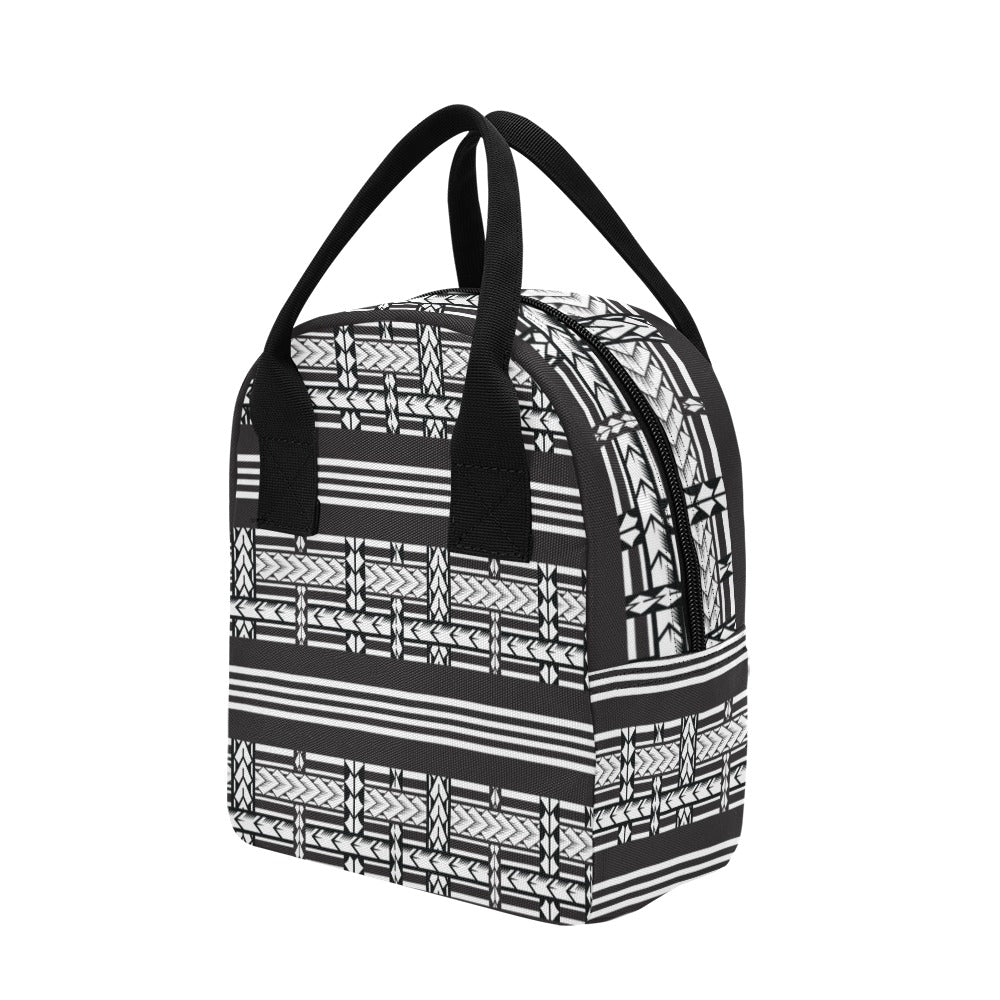 Samoan Tattoo Print Design LKS304 Insulated Lunch Bag