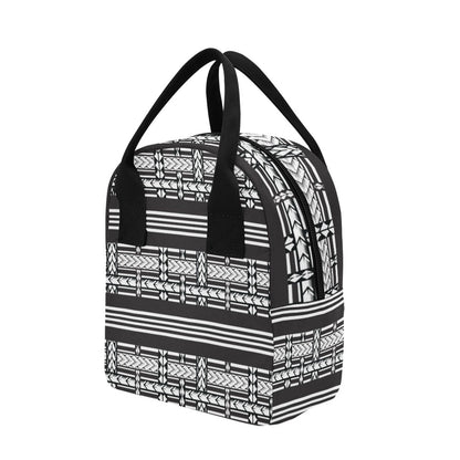 Samoan Tattoo Print Design LKS304 Insulated Lunch Bag