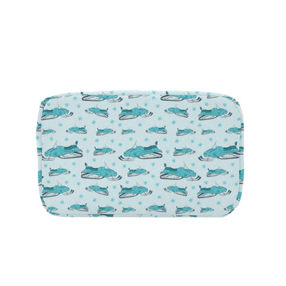 Snowmobile Print Design LKS301 Insulated Lunch Bag