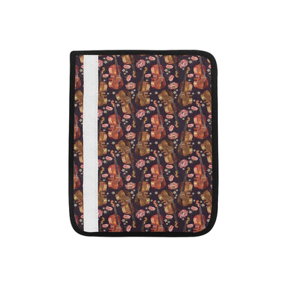 Violin Print Design LKS402 Car Seat Belt Cover