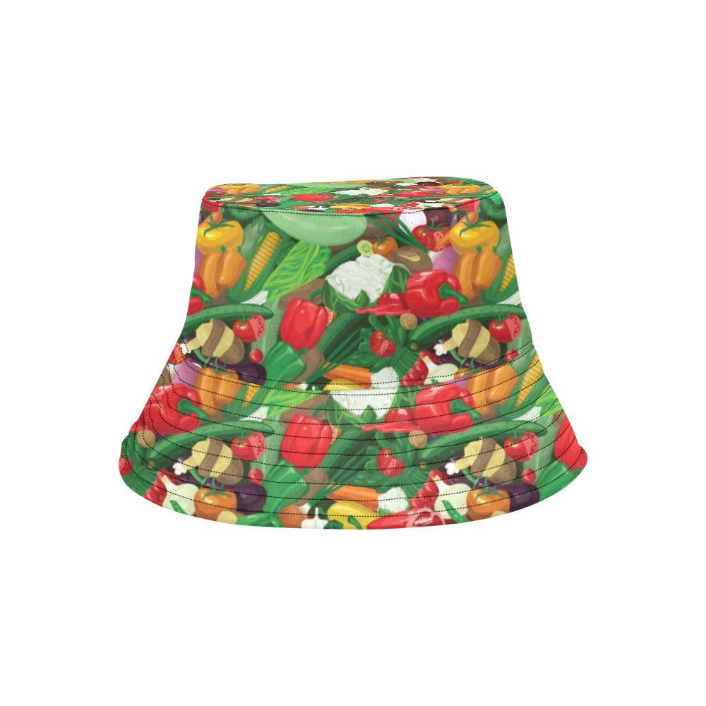 Salad Mix Vegetableprint Design LKS301 Unisex Bucket Hat