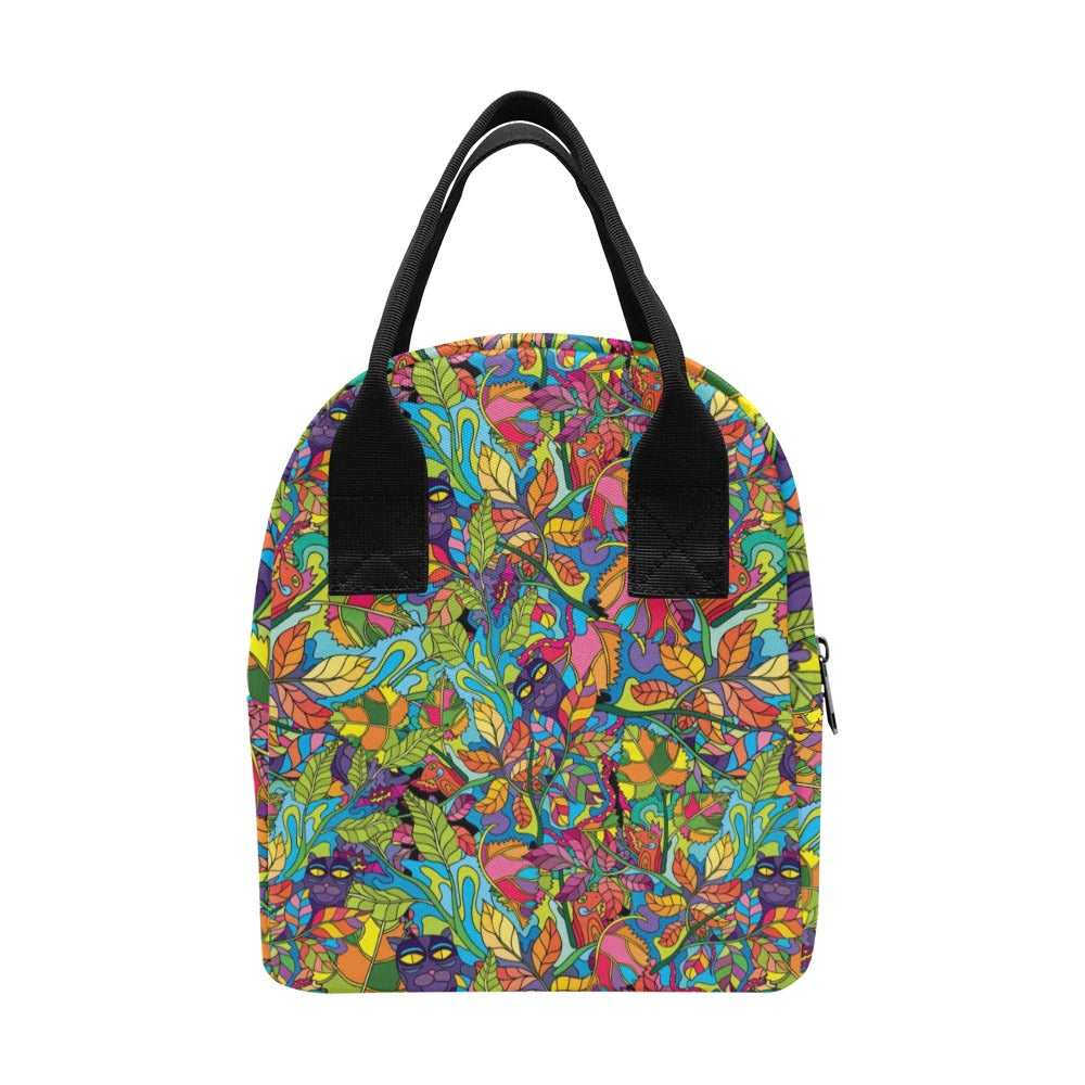 Trippy Print Design LKS301 Insulated Lunch Bag