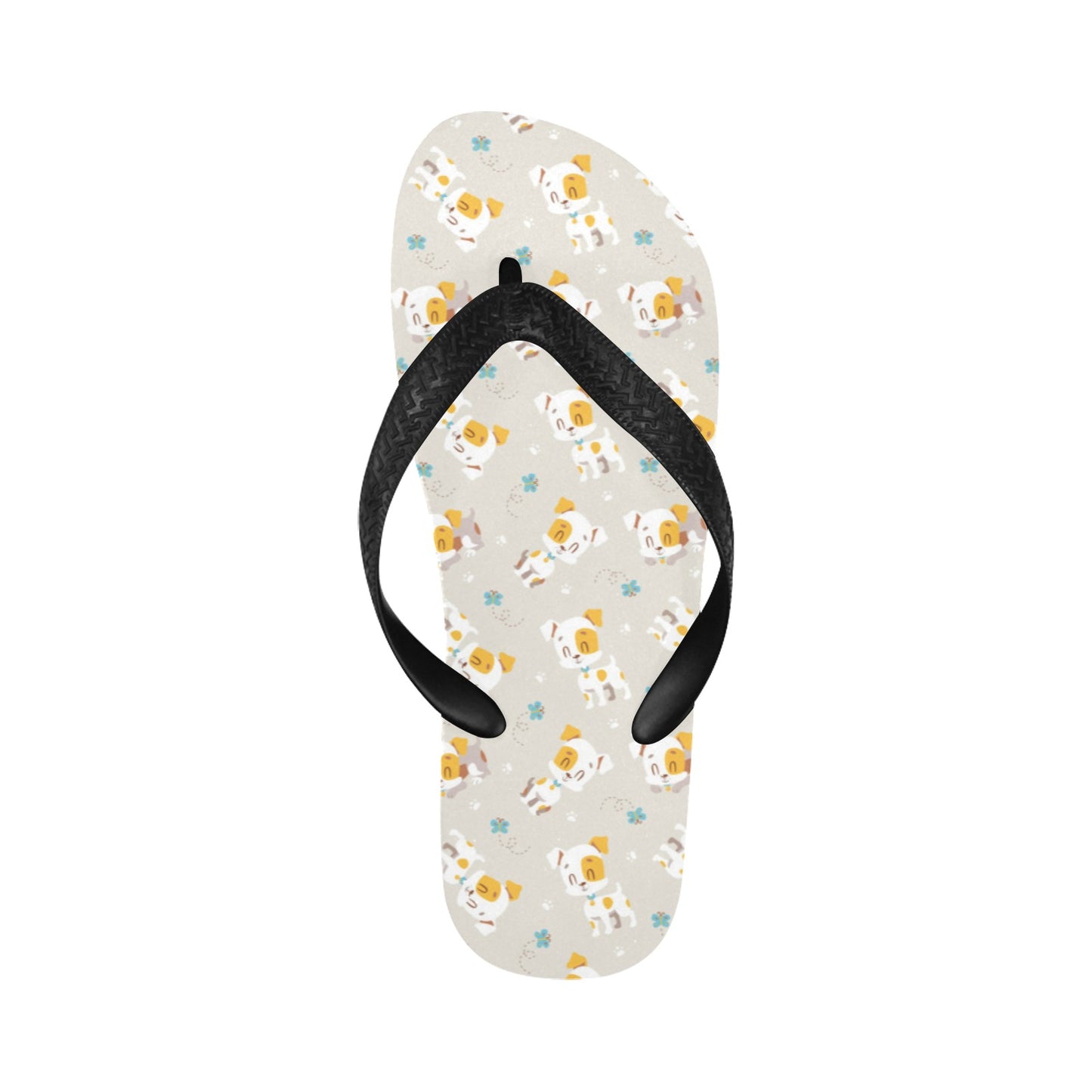 Russell Terriers Print Design LKS306 Flip Flops