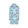 Ski Print Design LKS309 Women's Fleece Robe