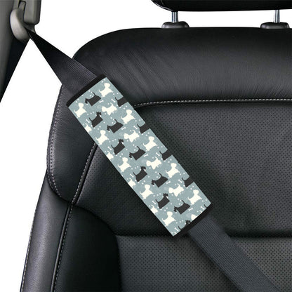 Scottish Terriers Print Design LKS301 Car Seat Belt Cover